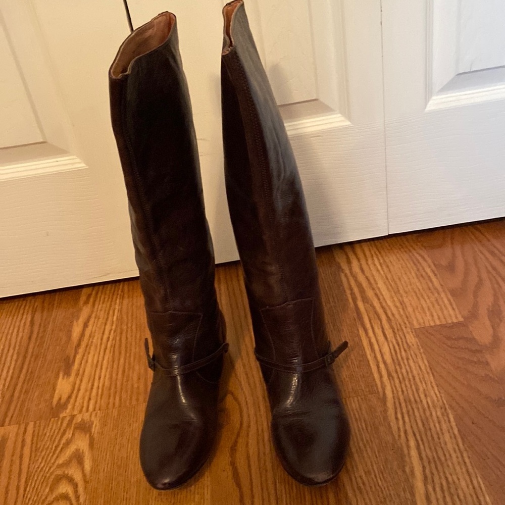 Vintage Frye brown leather boots